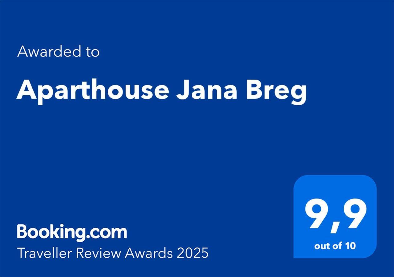 Aparthouse Jana Breg Zirovnica Exteriör bild
